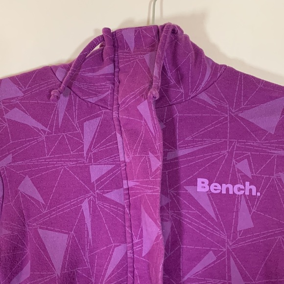 Bench Purple Zip-Up Hoodie - Picture 2 of 9